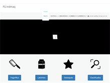 Tablet Screenshot of fgindmaq.com.br